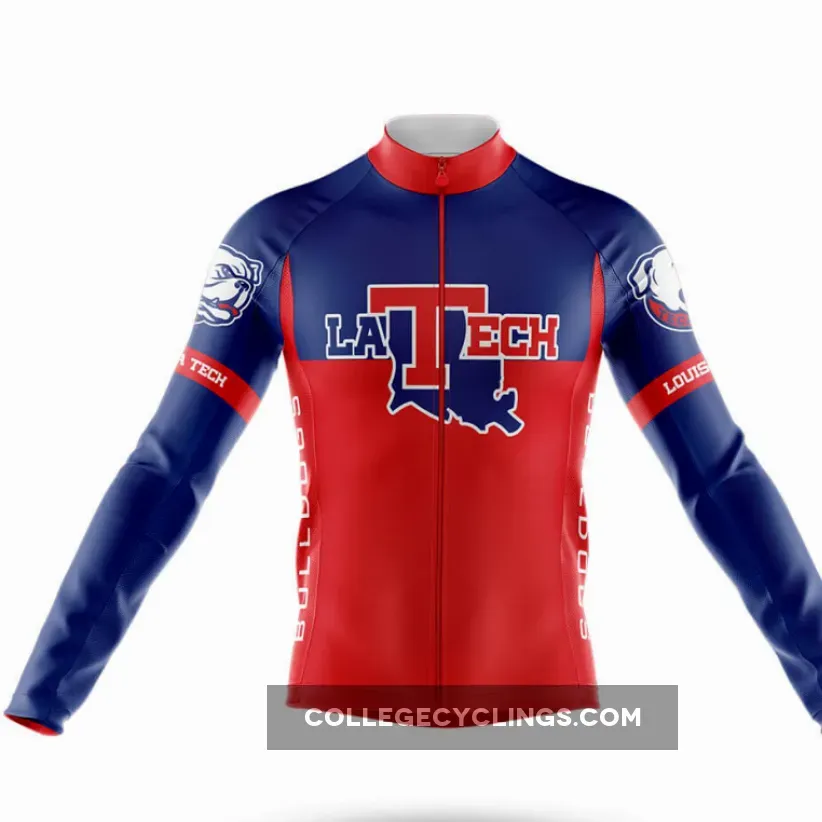 Louisiana Tech University Long Sleeve Cycling Jersey Ver.2