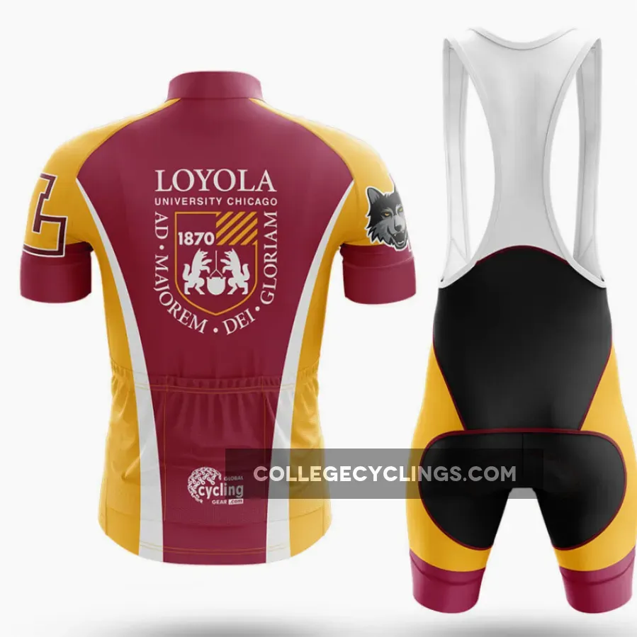 Loyola University Chicago Long Sleeve Cycling Jersey Loyola University Chicago Long Sleeve Cycling Jersey