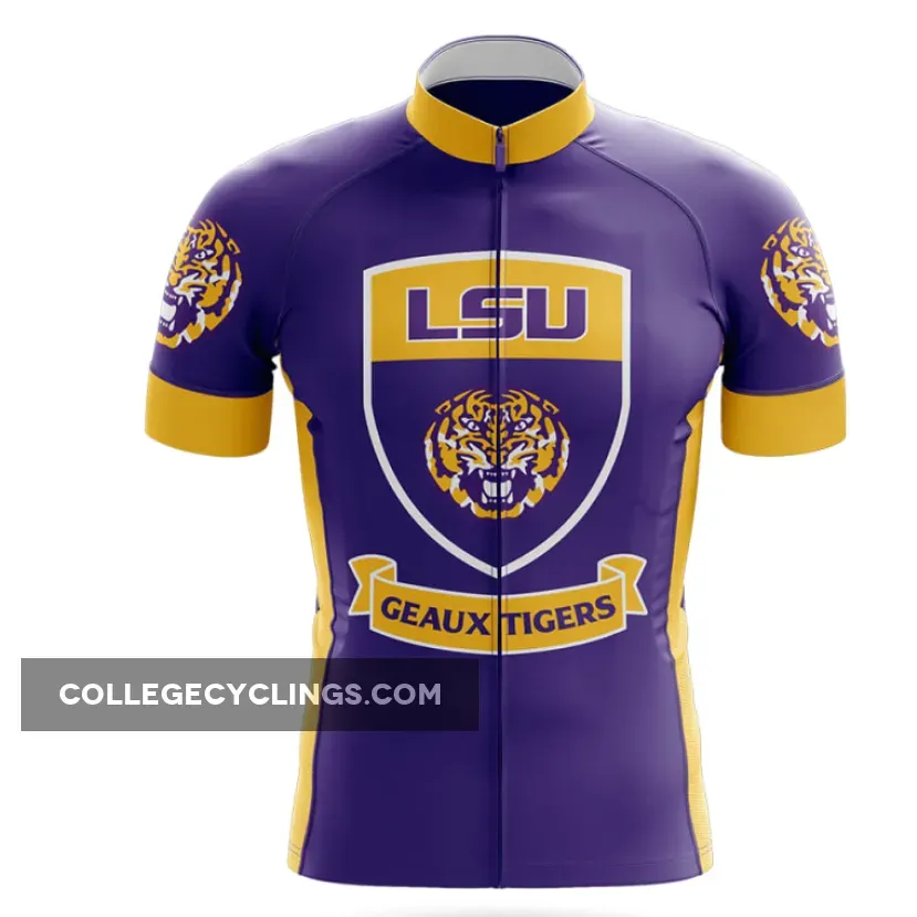 LSU Tigers Shield Cycling Jersey