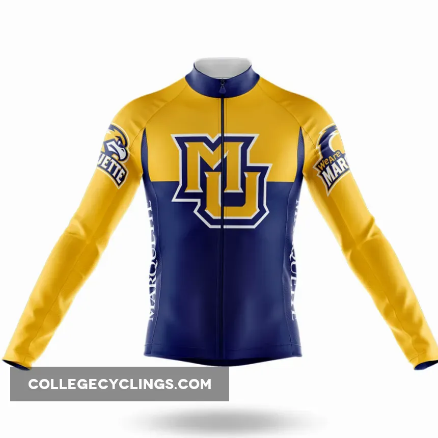 Marquette University Long Sleeve Cycling Jersey Ver.2