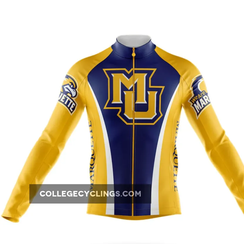 Marquette University Long Sleeve Cycling Jersey