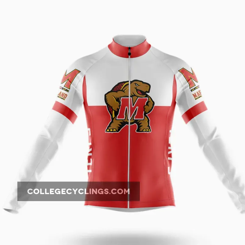 Maryland Mascot Long Sleeve Cycling Jersey Ver.2