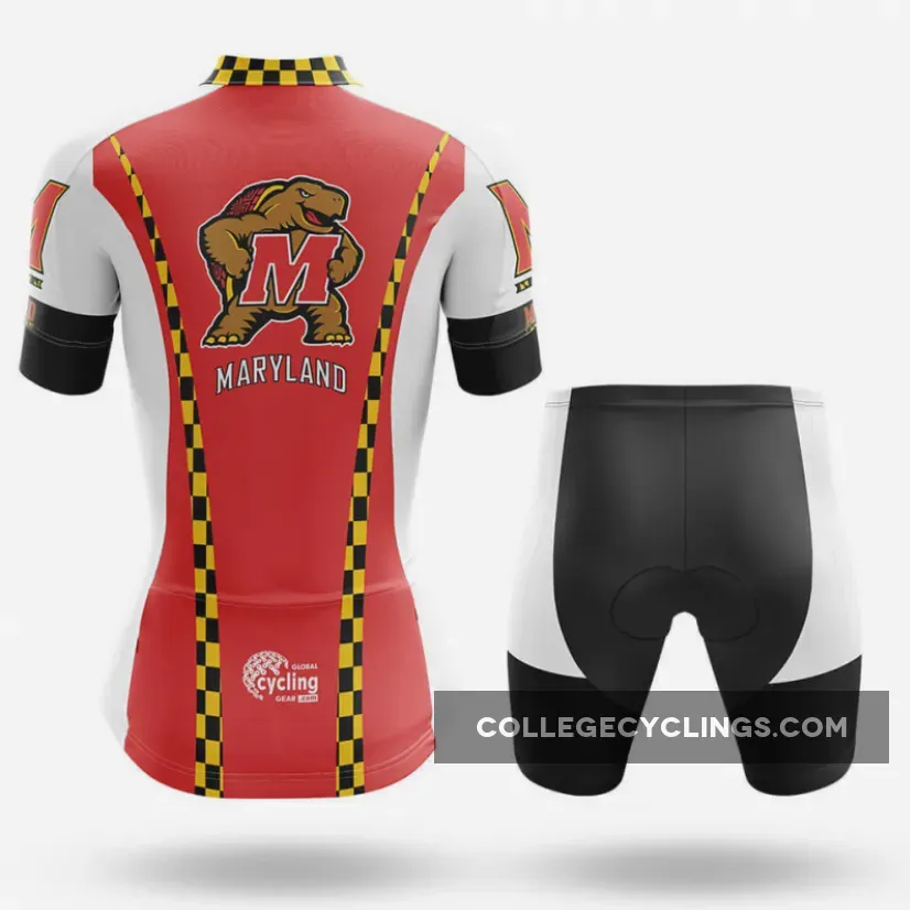 Maryland Mascot - Women's Long Sleeve Cycling Jersey Maryland Mascot - Women's Long Sleeve Cycling Jersey