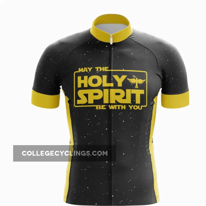 May the Holy Spirit Be With You Cycling Jersey
