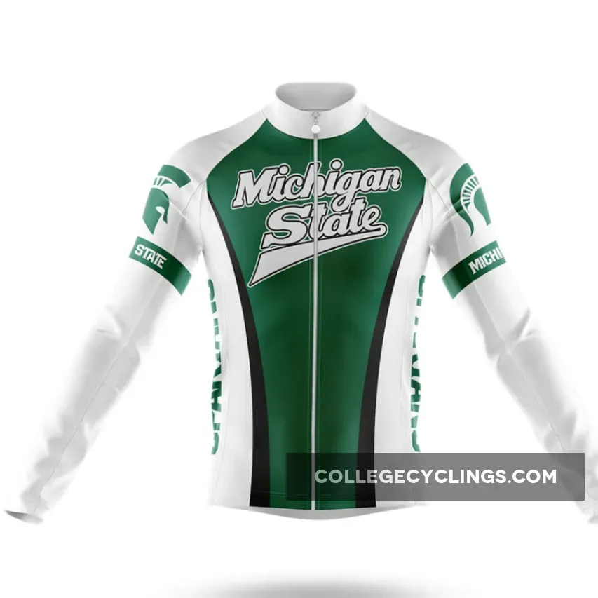 Michigan State University Long Sleeve Cycling Jersey