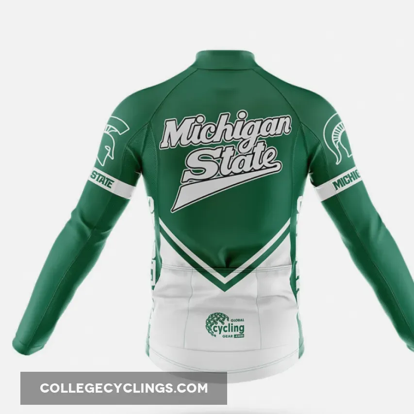 Michigan State University Long Sleeve Cycling Jersey Ver.3 Michigan State University Long Sleeve Cycling Jersey Ver.3
