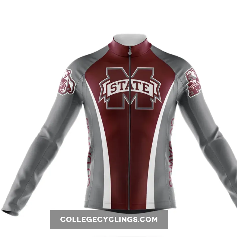 Mississippi State University Long Sleeve Cycling Jersey
