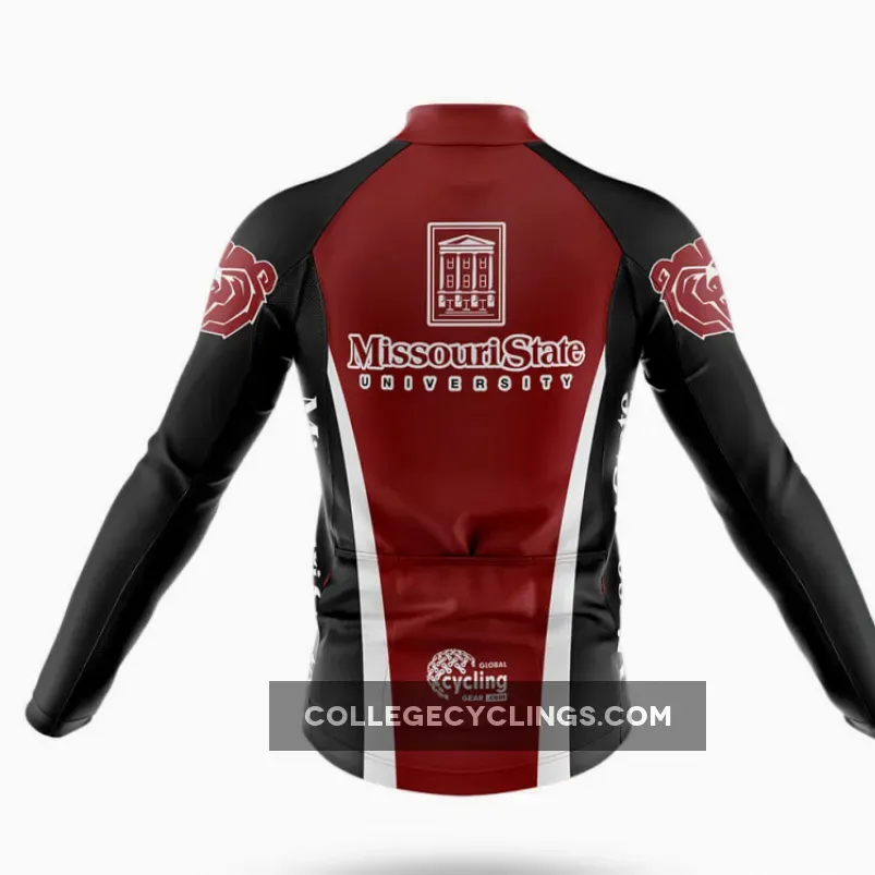 Missouri State University Long Sleeve Cycling Jersey Missouri State University Long Sleeve Cycling Jersey