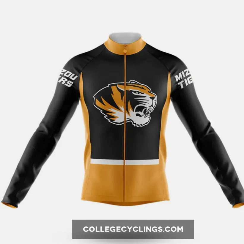 Mizzou Tigers Long Sleeve Cycling Jersey
