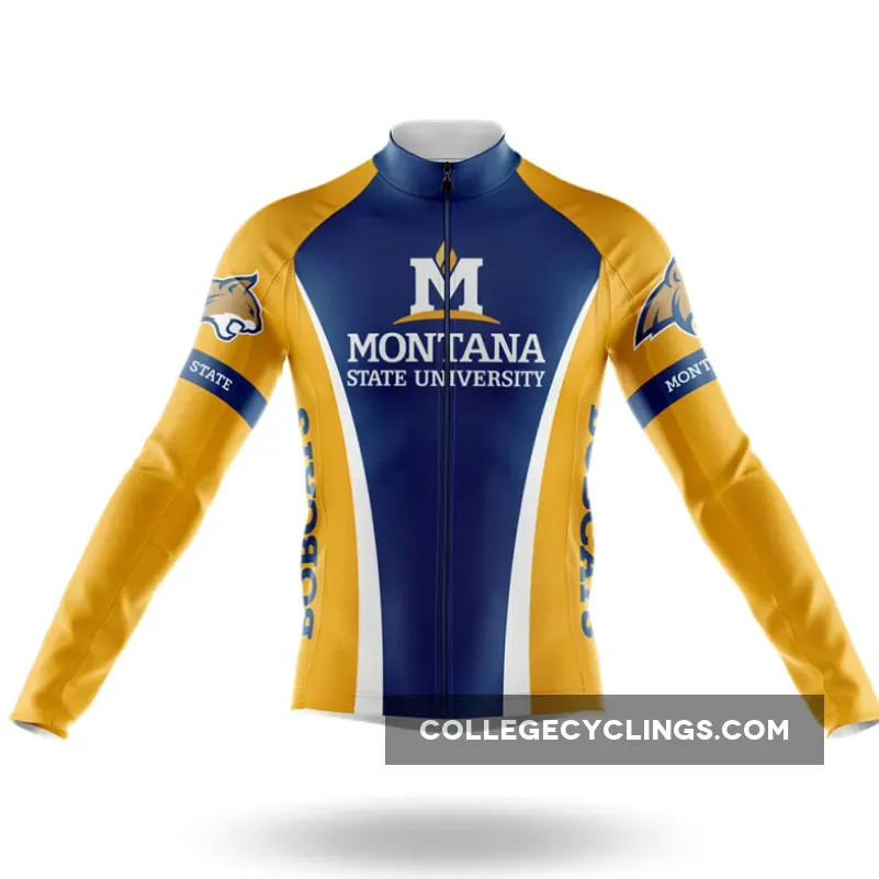 Montana State University Long Sleeve Cycling Jersey