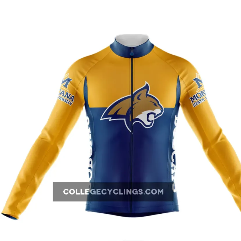 Montana State University Long Sleeve Cycling Jersey Ver.2