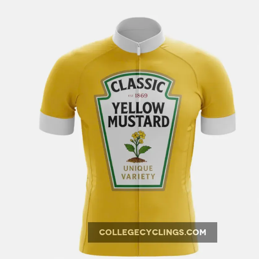 Mustard Cycling Jersey