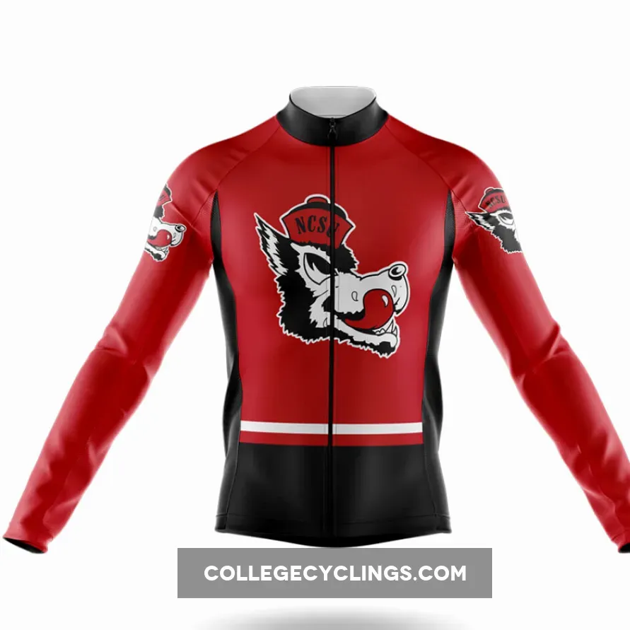 NCSU Wolfpack Long Sleeve Cycling Jersey