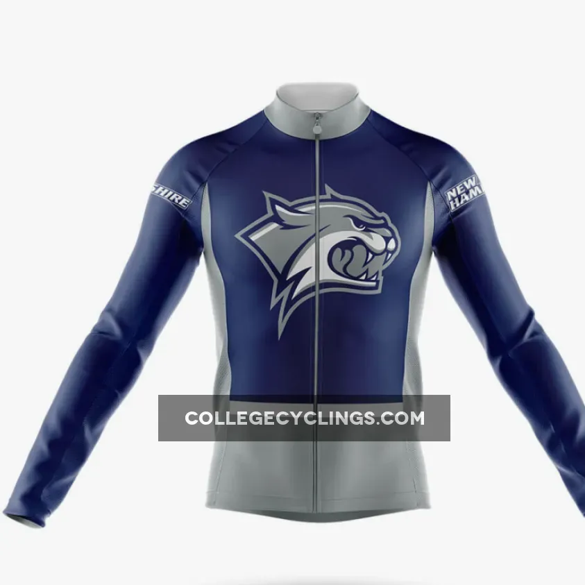 New Hampshire Wildcats Long Sleeve Cycling Jersey
