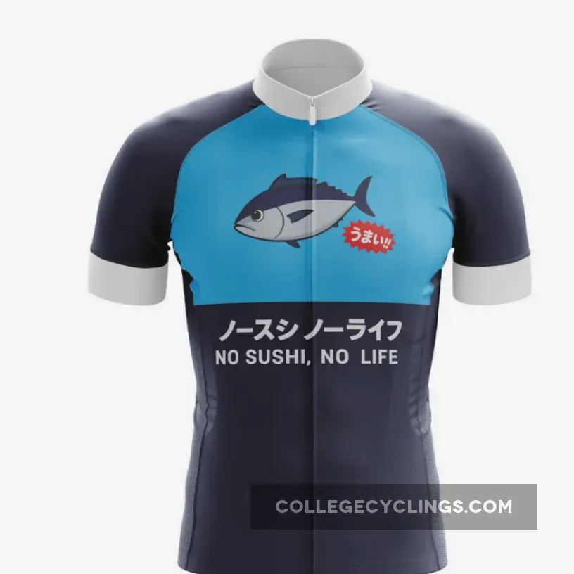 No Sushi No Life Cycling Jersey
