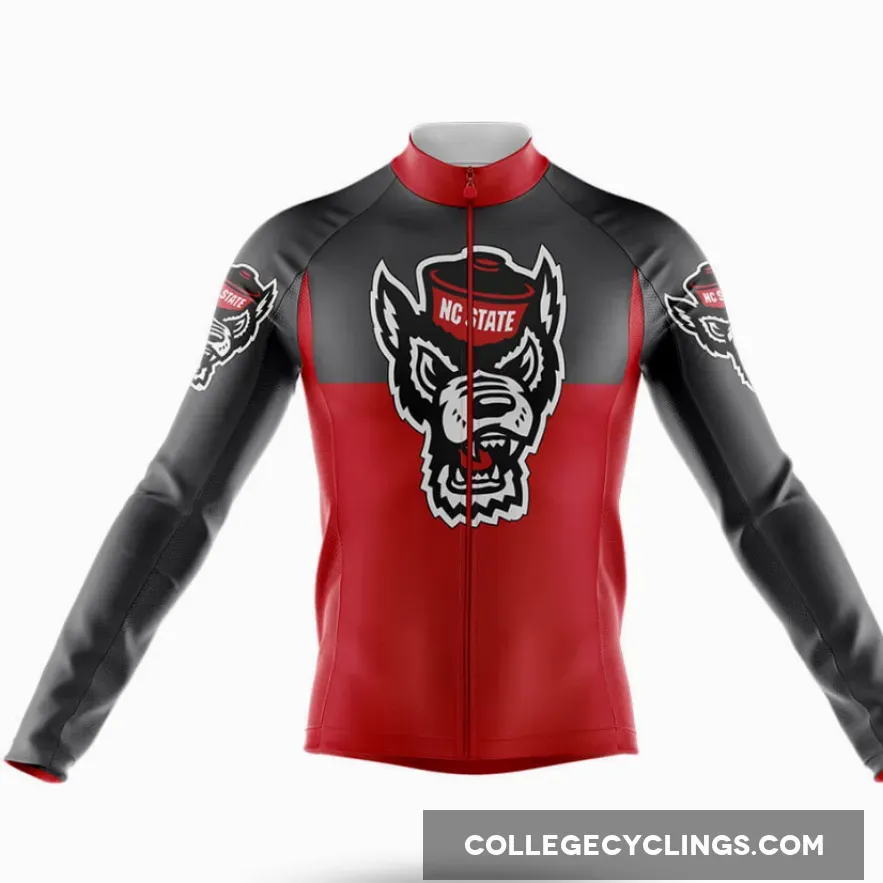 North Carolina State University Long Sleeve Cycling Jersey Ver.2