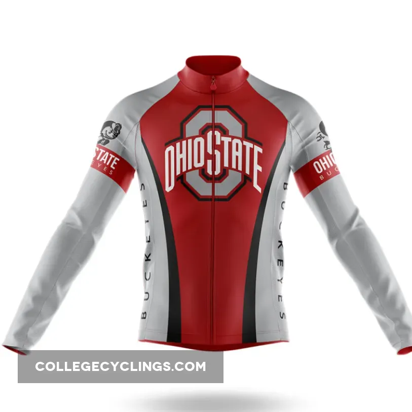 Ohio State Long Sleeve Cycling Jersey