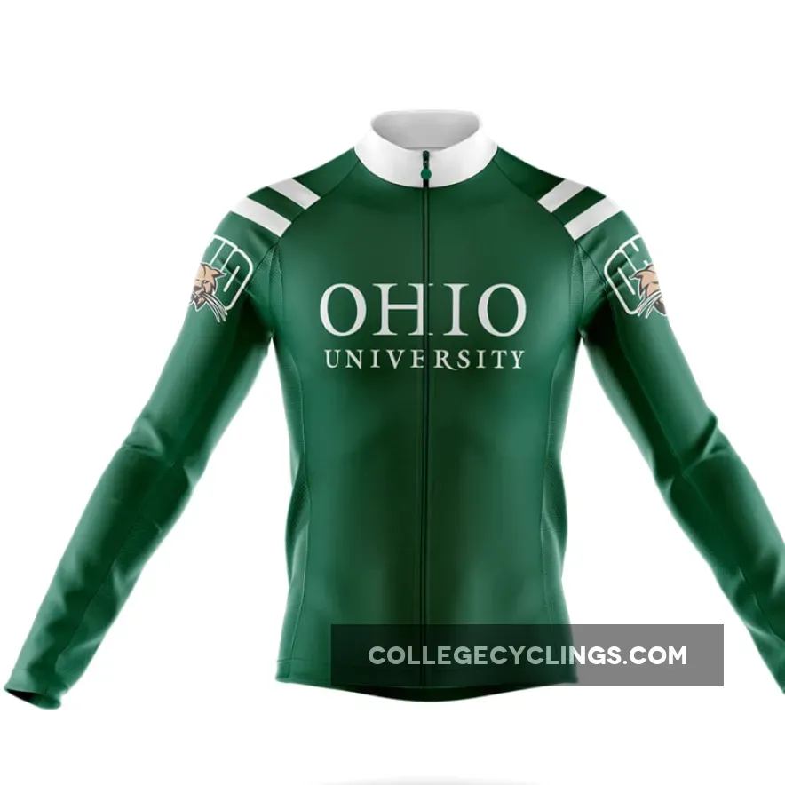 Ohio University Long Sleeve Cycling Jersey Ver.3