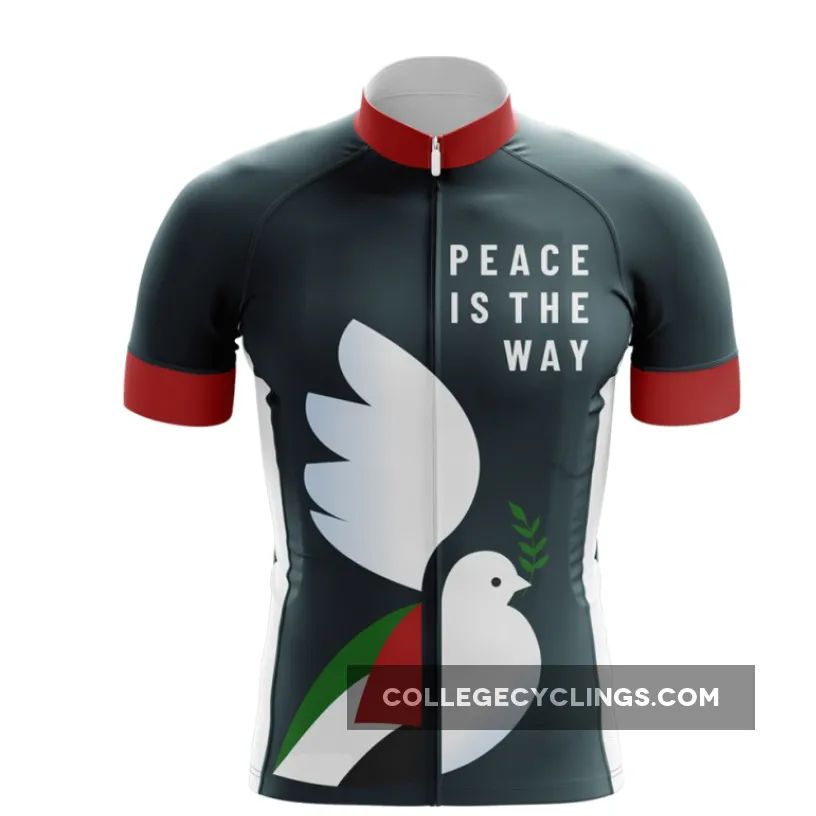 Palestinian Peace Bicycle Jersey - Support Cycling for a Cause