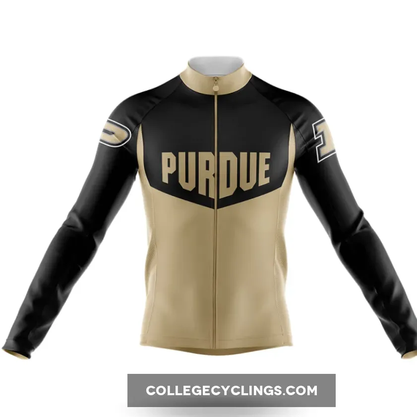 Purdue University Long Sleeve Cycling Jersey Ver.3