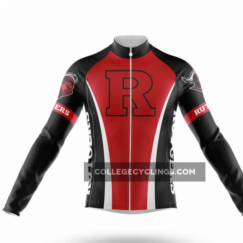 Rutgers University Long Sleeve Cycling Jersey