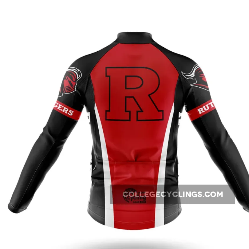 Rutgers University Long Sleeve Cycling Jersey Rutgers University Long Sleeve Cycling Jersey