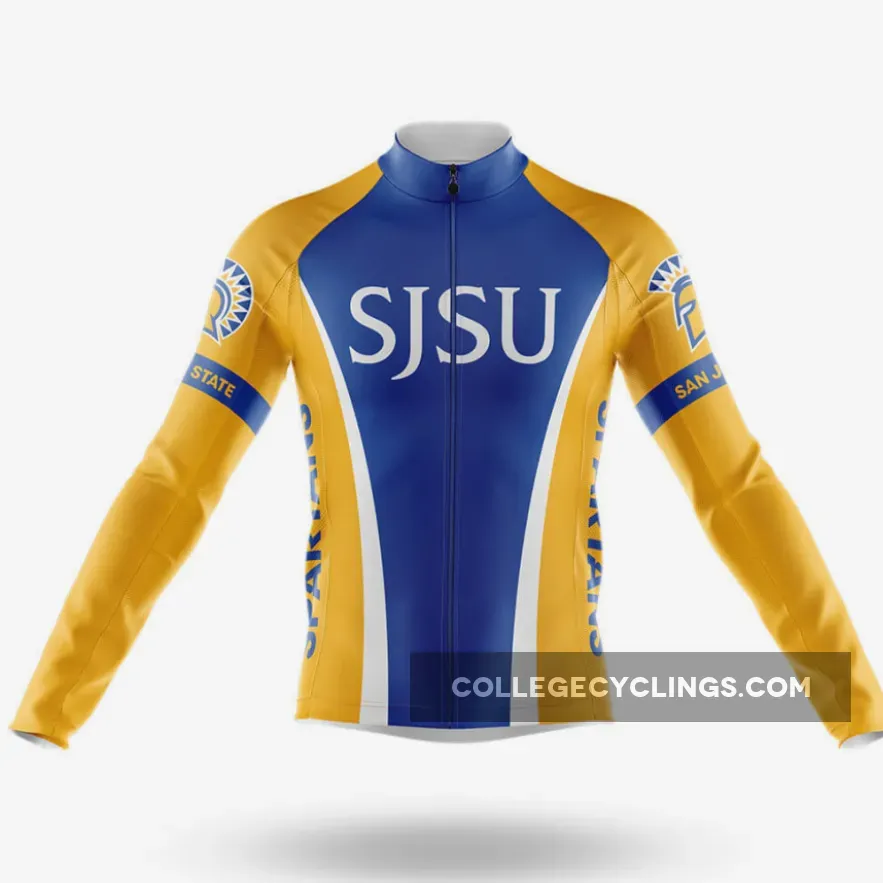 San José State University Long Sleeve Cycling Jersey