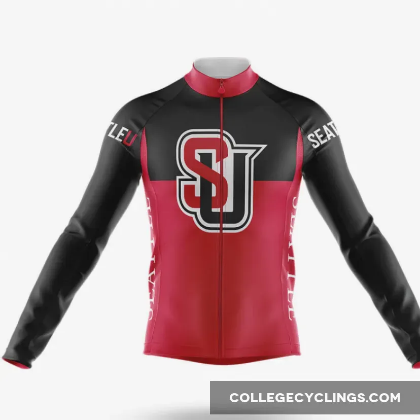 Seattle University Long Sleeve Cycling Jersey Ver.2