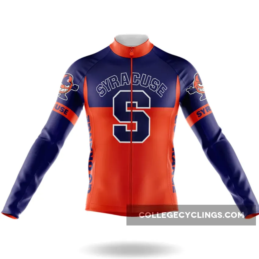 Syracuse University Long Sleeve Cycling Jersey Ver.2