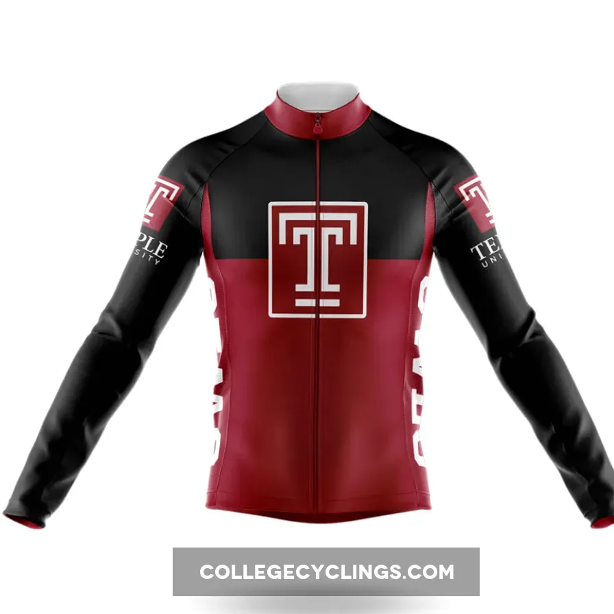 Temple University Long Sleeve Cycling Jersey Ver.2