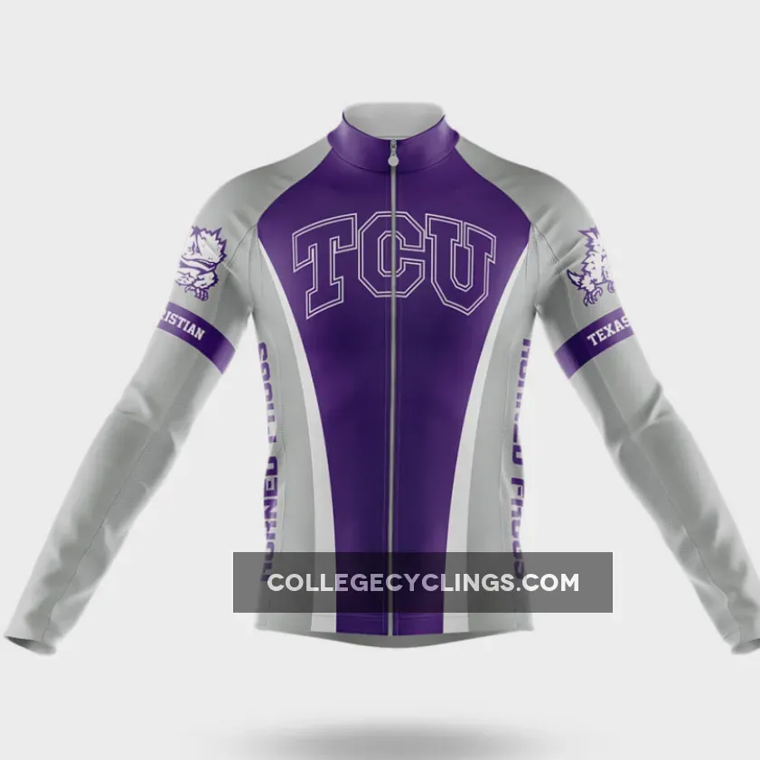 Texas Christian University Long Sleeve Cycling Jersey