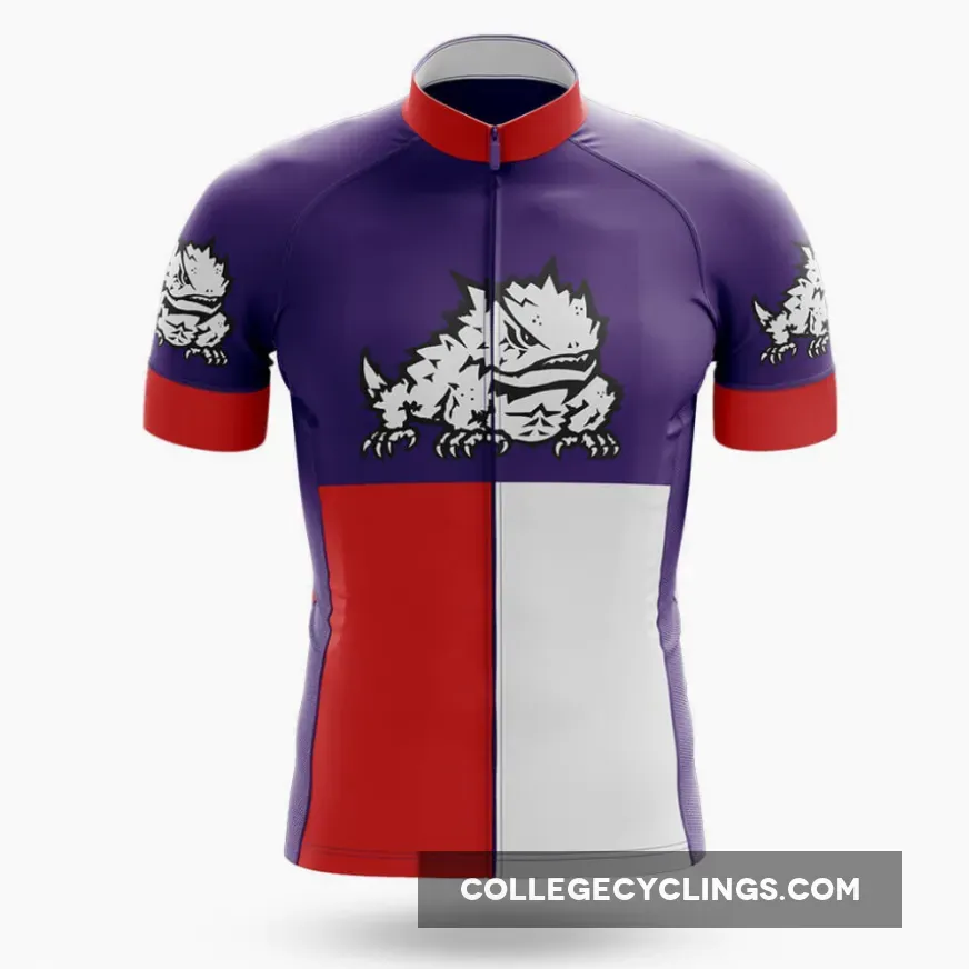 Texas Christian University TX Cycling Jersey
