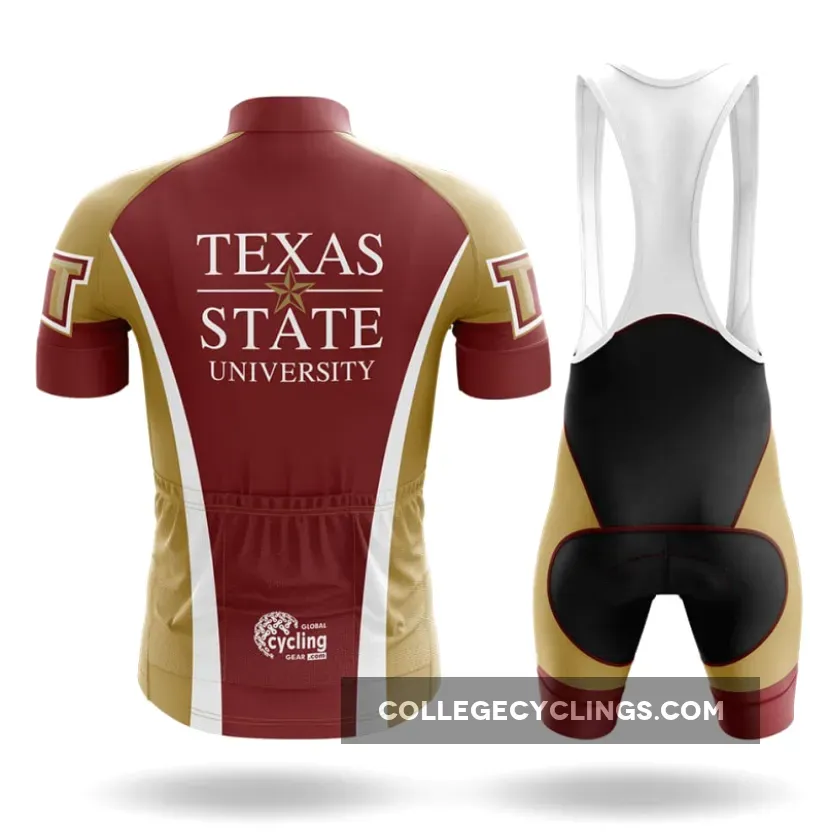 Texas State University Long Sleeve Cycling Jersey Texas State University Long Sleeve Cycling Jersey