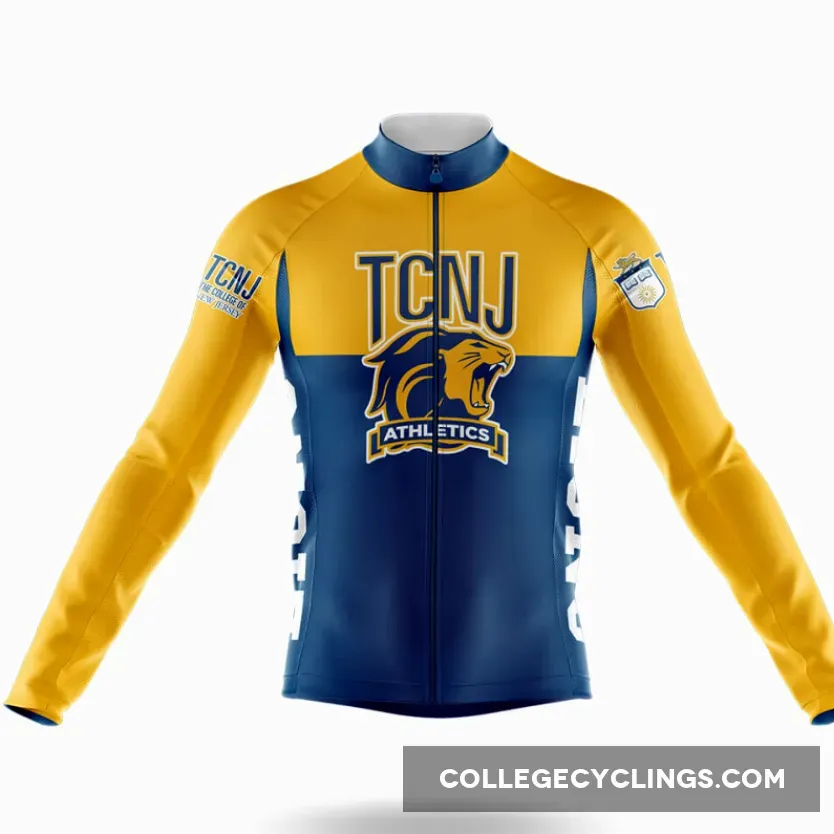 The College of New Jersey Long Sleeve Cycling Jersey Ver.2