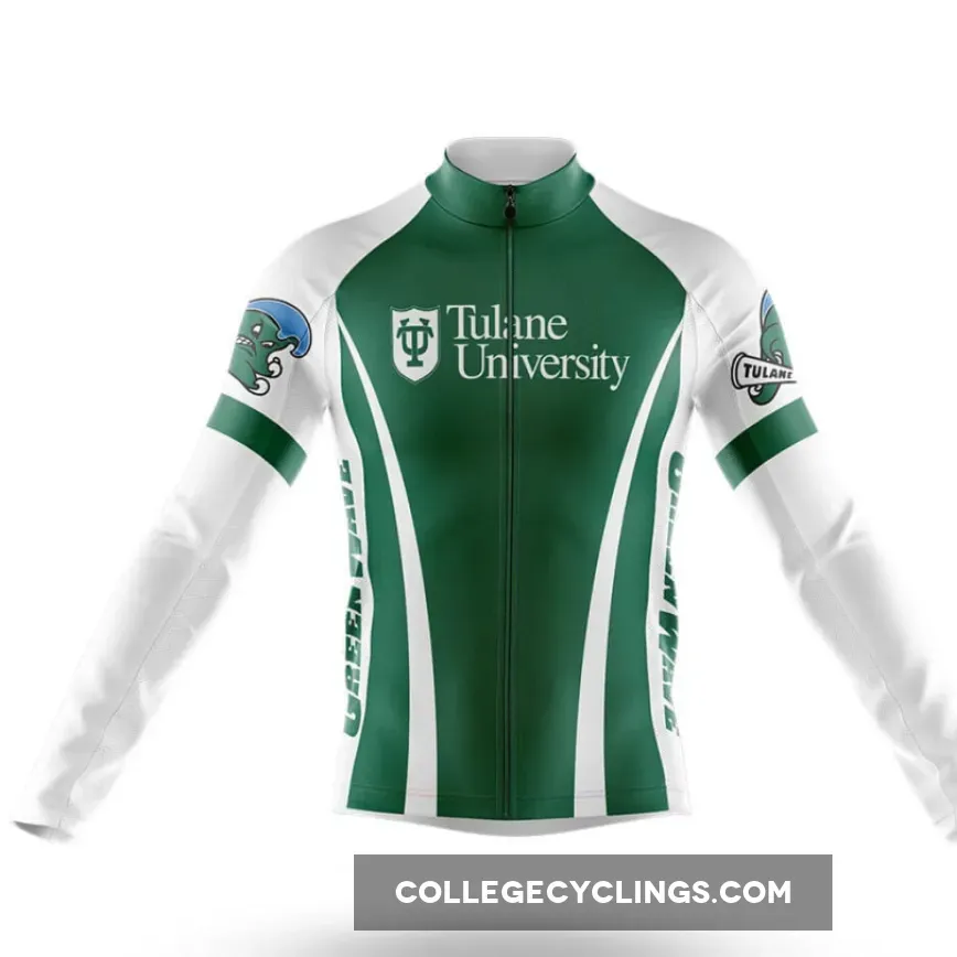 Tulane University Long Sleeve Cycling Jersey
