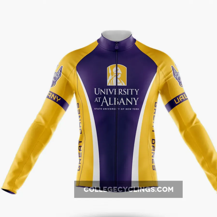 University at Albany Long Sleeve Cycling Jersey
