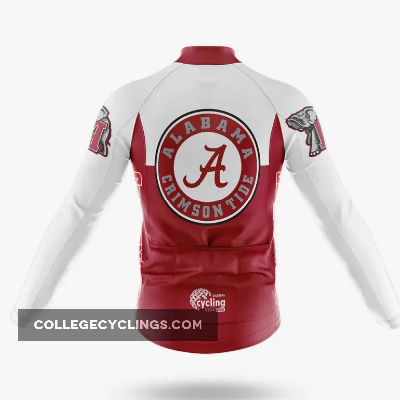 University of Alabama Long Sleeve Cycling Jersey Ver.2 University of Alabama Long Sleeve Cycling Jersey Ver.2