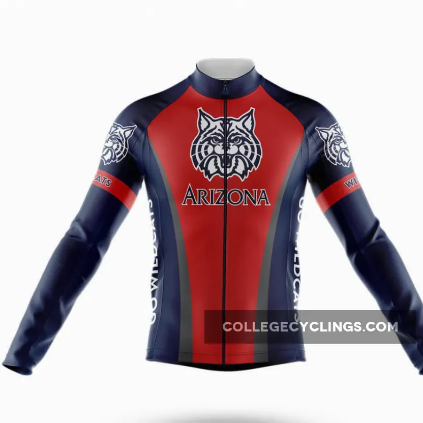 University of Arizona Long Sleeve Cycling Jersey