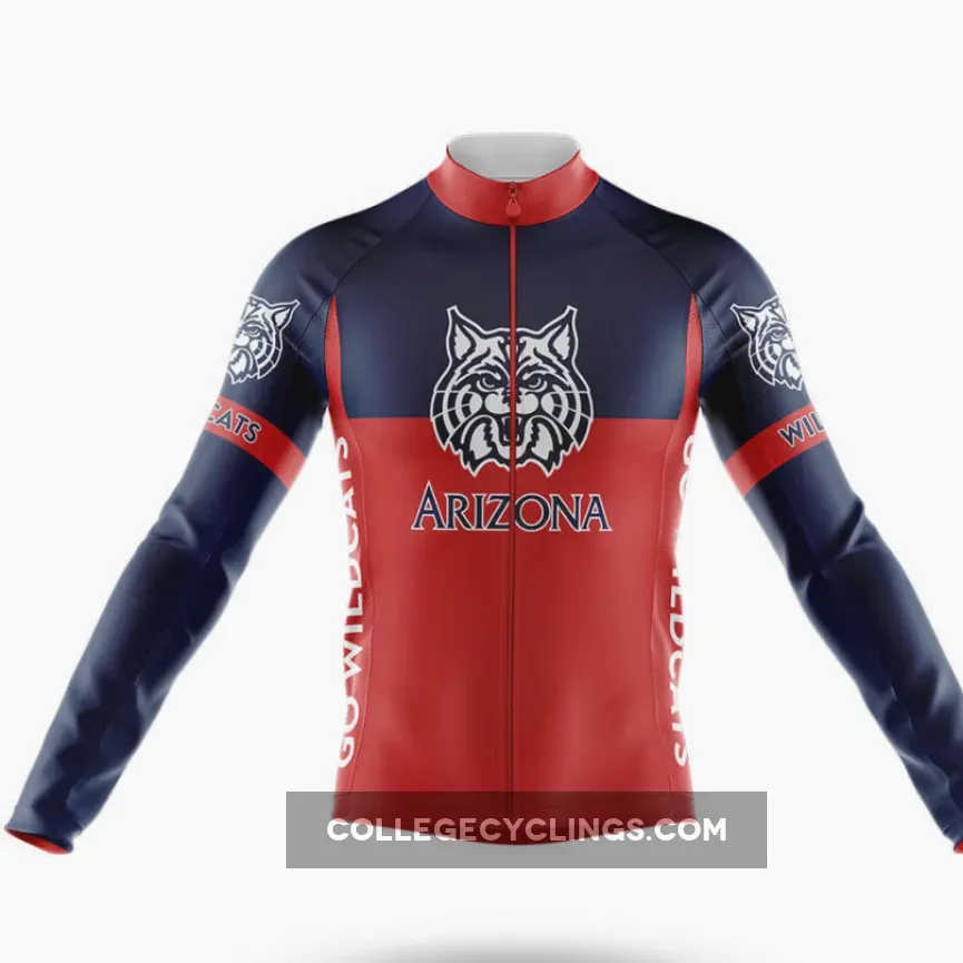University of Arizona Long Sleeve Cycling Jersey Ver.2