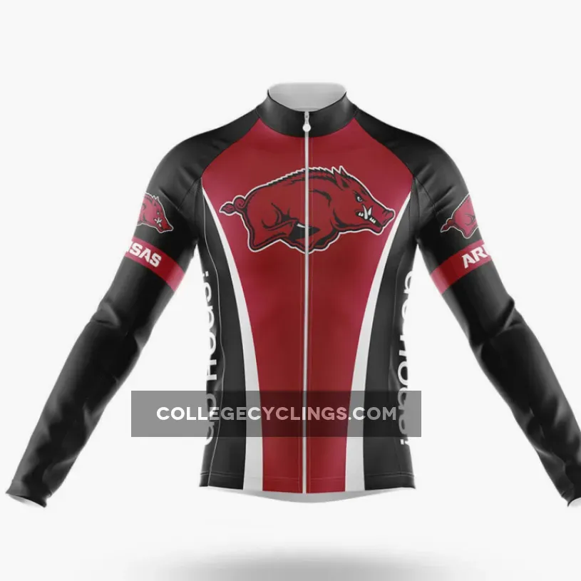 University of Arkansas Long Sleeve Cycling Jersey