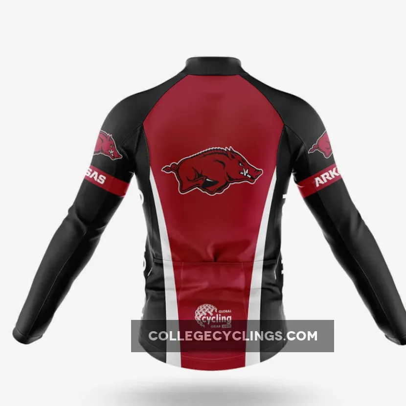 University of Arkansas Long Sleeve Cycling Jersey University of Arkansas Long Sleeve Cycling Jersey