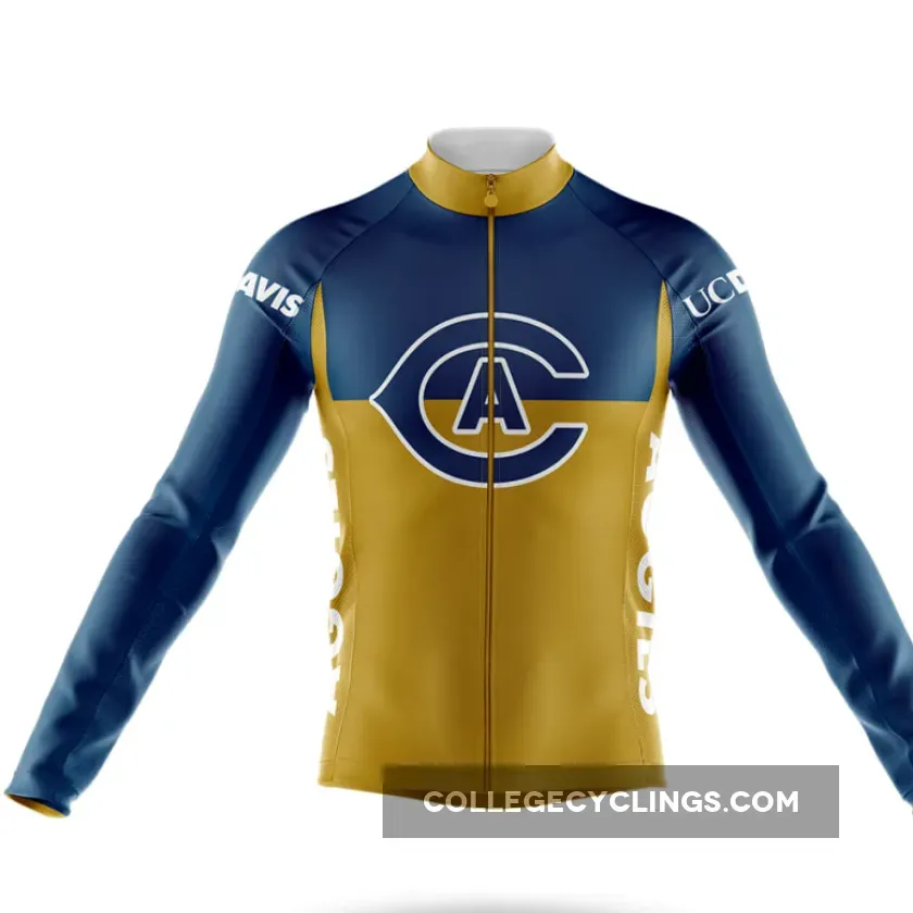 University of California Davis Long Sleeve Cycling Jersey Ver.2