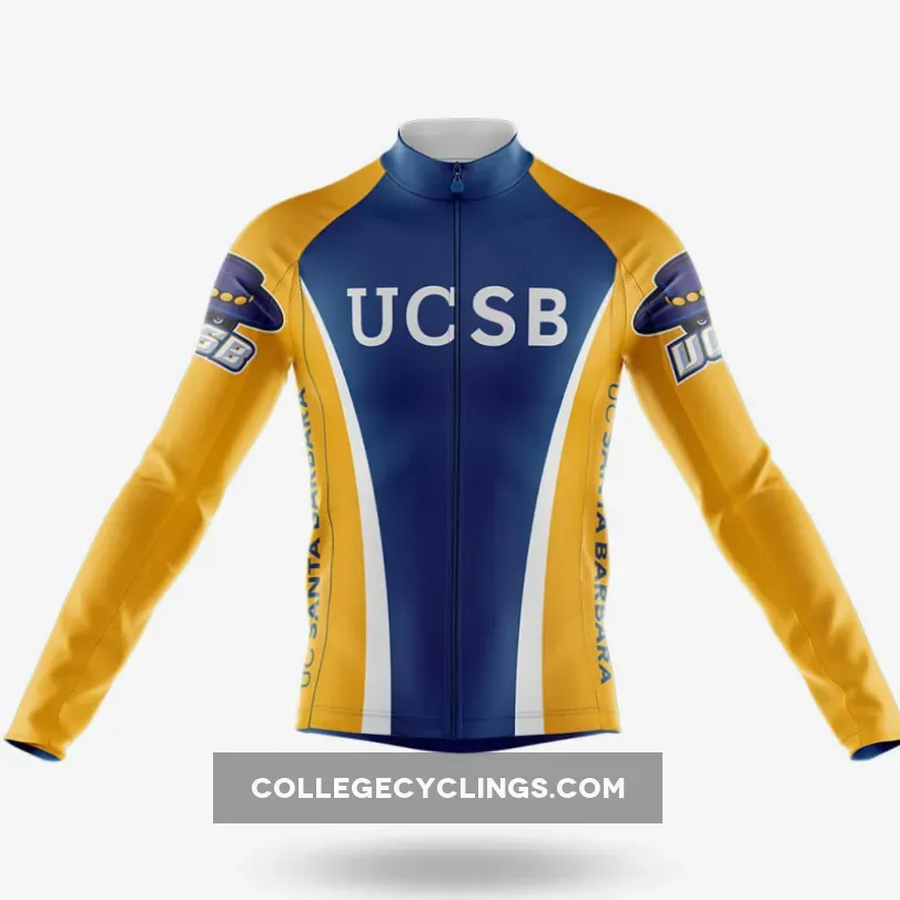 University of California Santa Barbara Long Sleeve Cycling Jersey