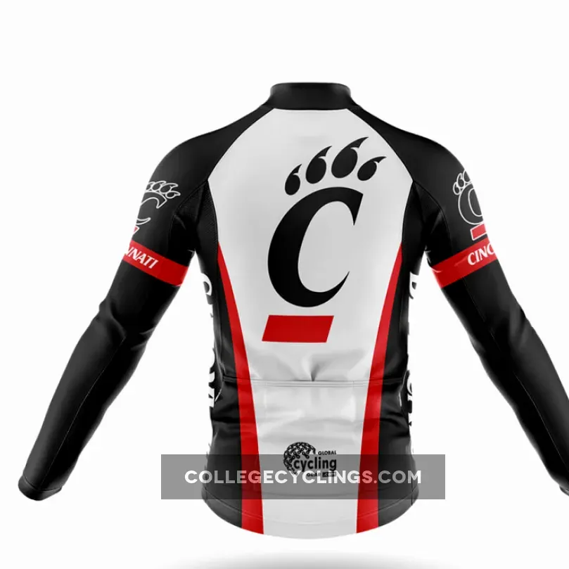 University of Cincinnati Long Sleeve Cycling Jersey University of Cincinnati Long Sleeve Cycling Jersey
