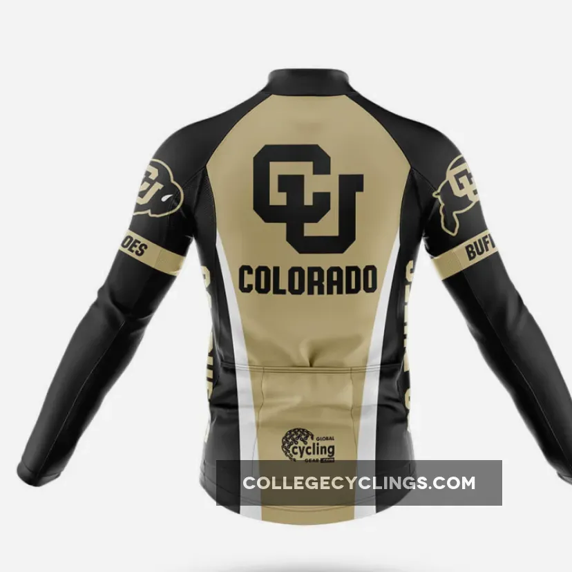 University of Colorado Boulder Long Sleeve Cycling Jersey University of Colorado Boulder Long Sleeve Cycling Jersey