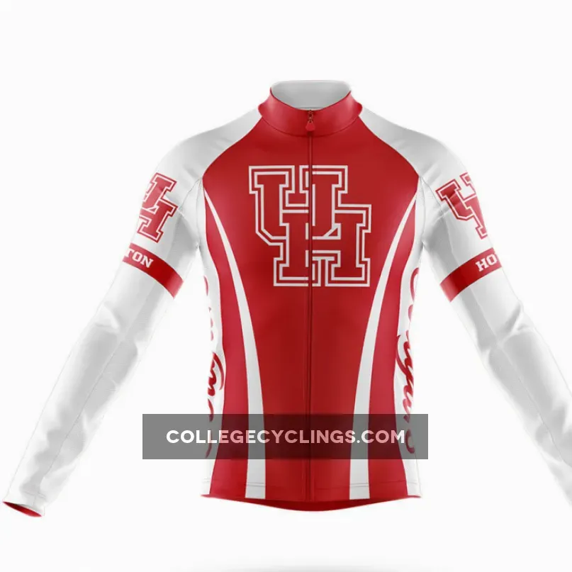 University of Houston Long Sleeve Cycling Jersey