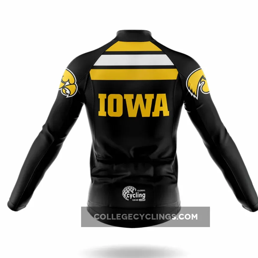 University of Iowa Long Sleeve Cycling Jersey Ver.3 University of Iowa Long Sleeve Cycling Jersey Ver.3