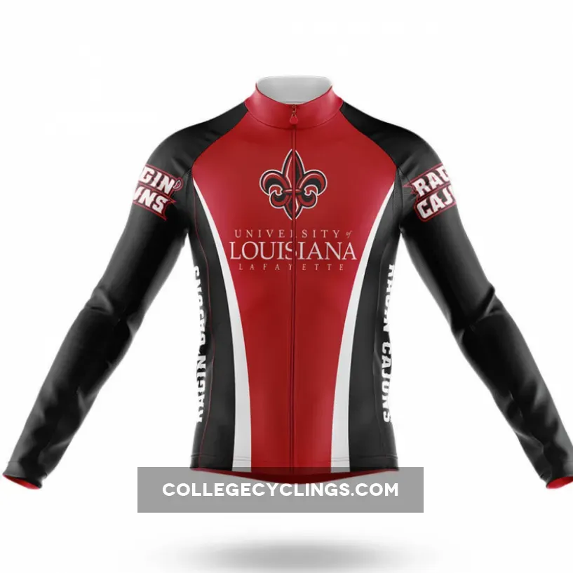 University of Louisiana Lafayette Long Sleeve Cycling Jersey