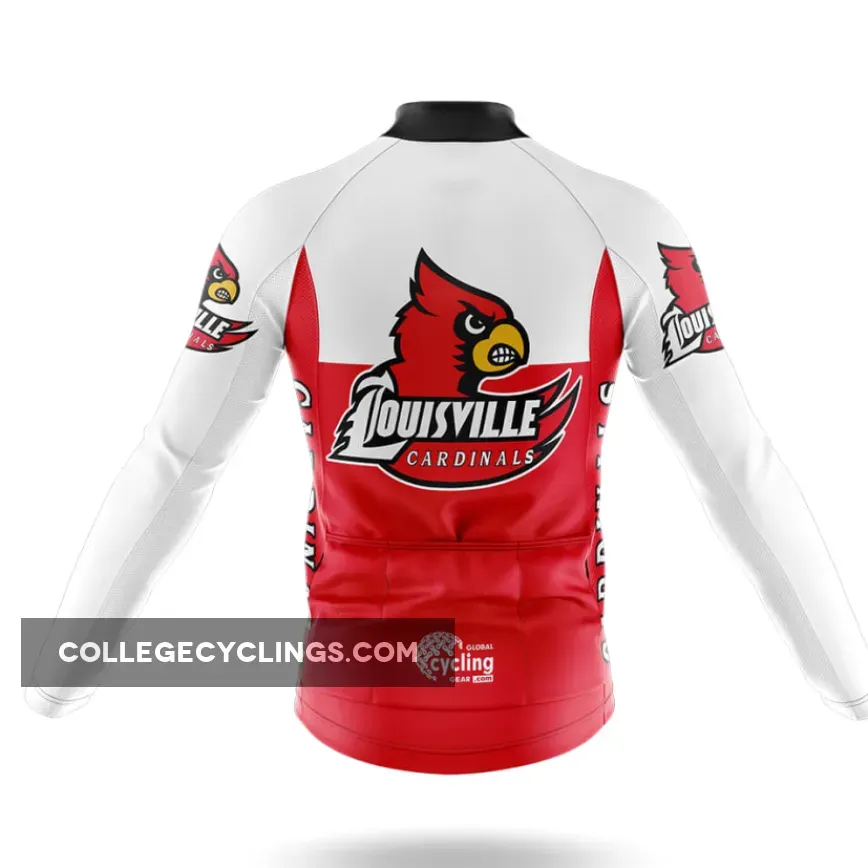 University of Louisville Long Sleeve Cycling Jersey Ver.2 University of Louisville Long Sleeve Cycling Jersey Ver.2