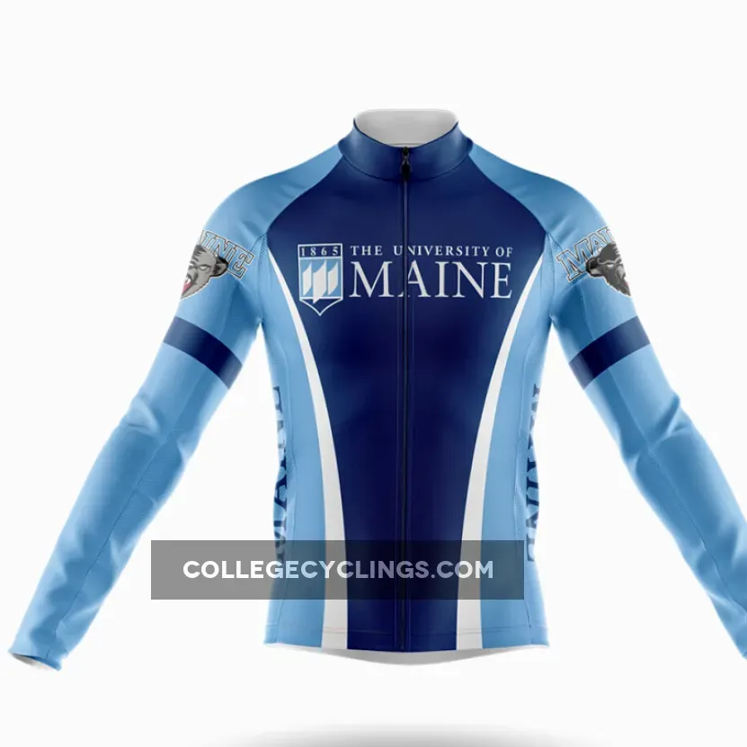 University of Maine Long Sleeve Cycling Jersey
